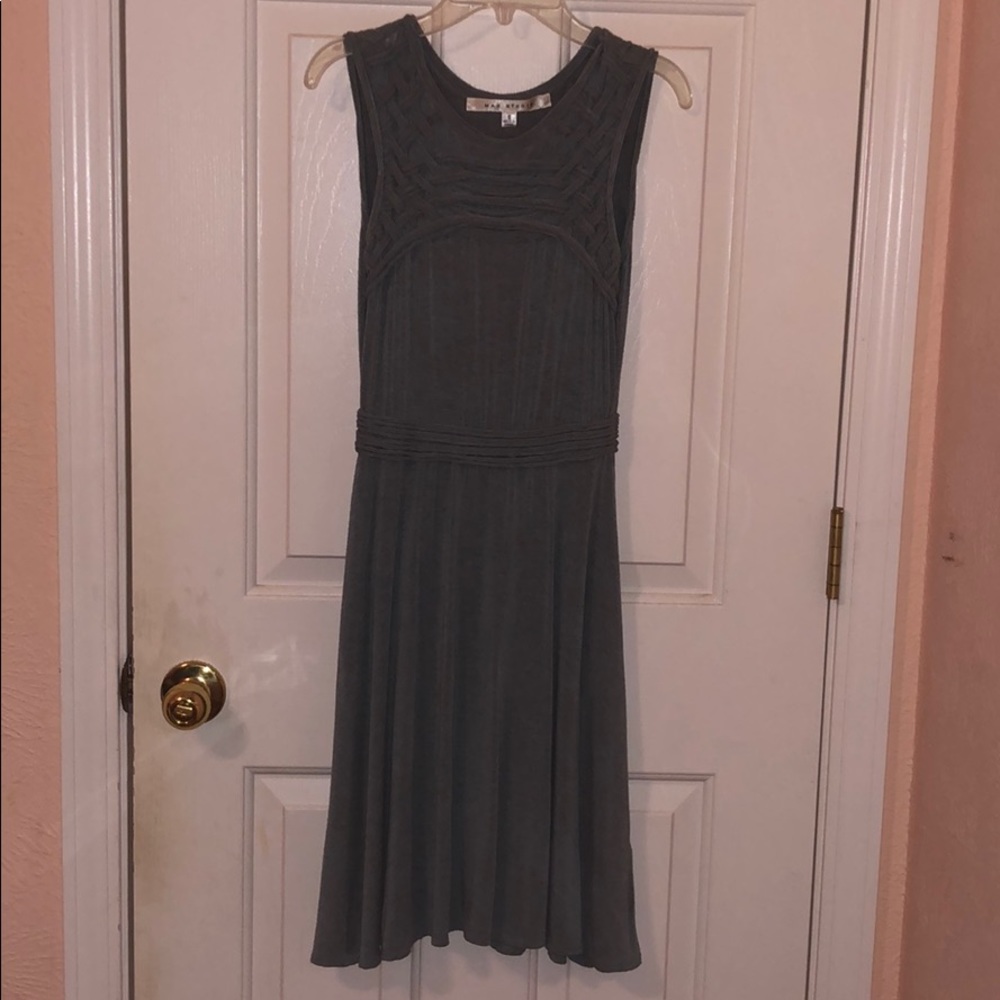 Denim blue/grey dress.